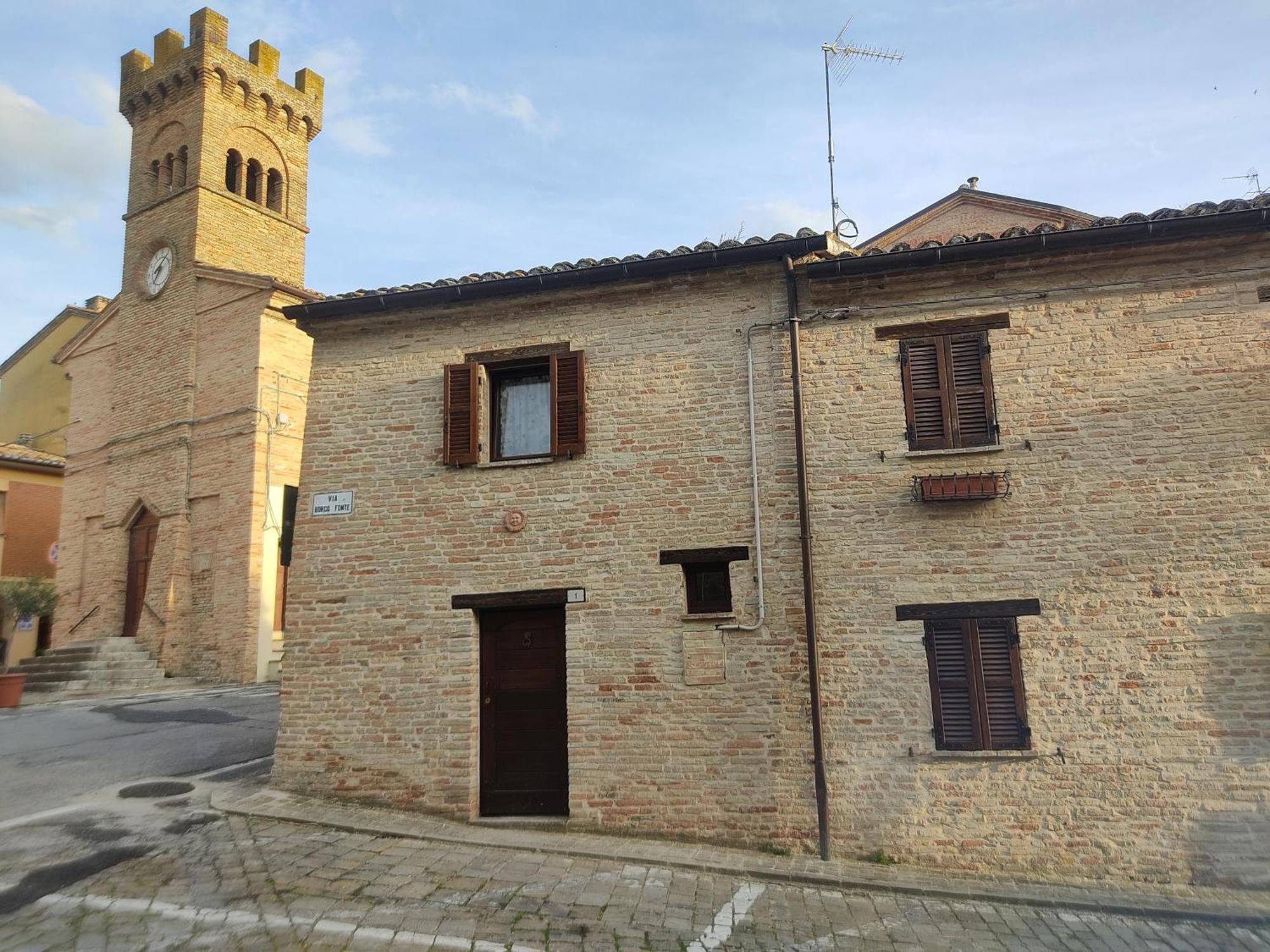 Casa Borgo Fonte Villa Castelleone di Suasa Buitenkant foto